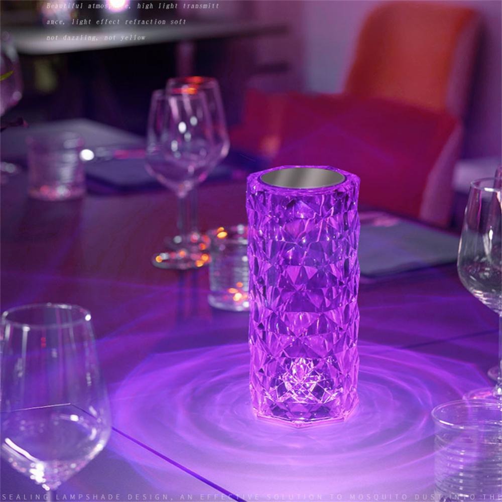Luminária Led 100 Faces Cristal